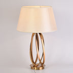 Elegant And Chic Golden Interwoven Table Lamp