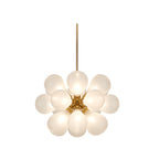 Colorful Bubble Glass Chandelier