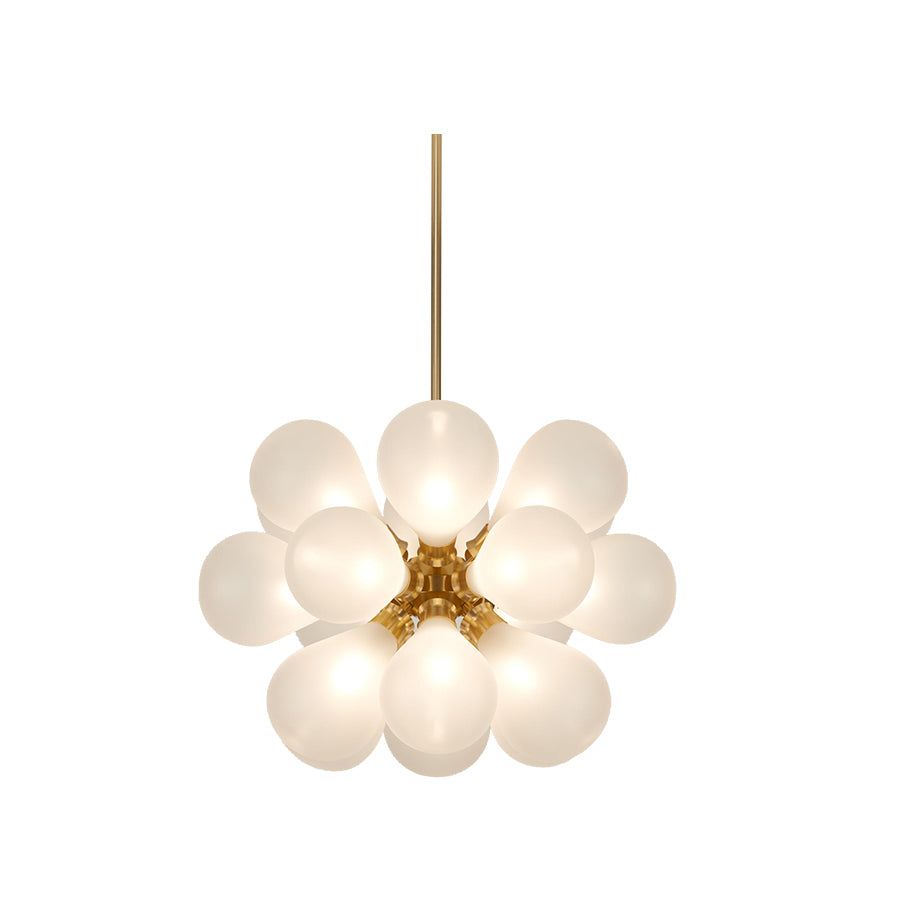 Colorful Bubble Glass Chandelier