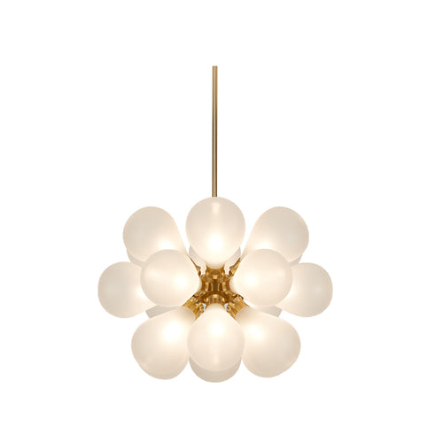 Colorful Bubble Glass Chandelier