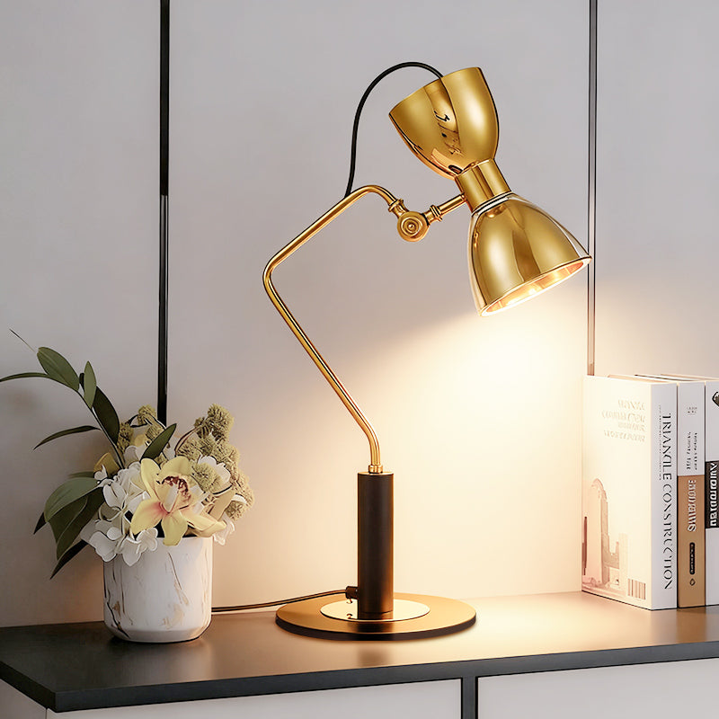 Golden Style Creative Art Desk Lamp