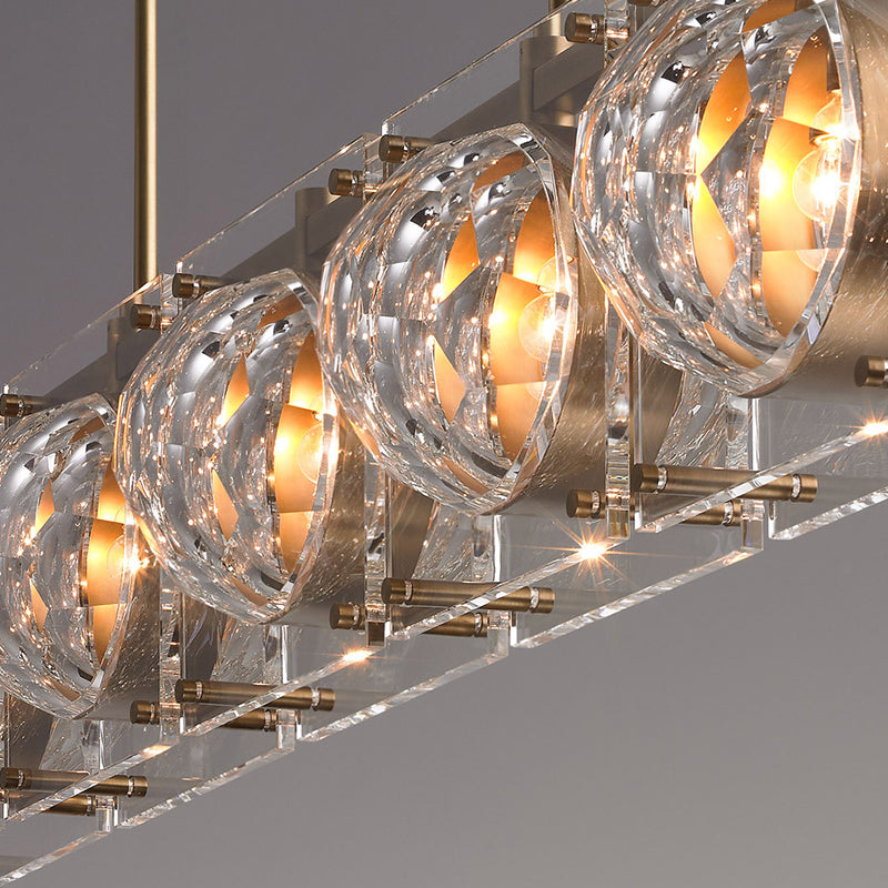 Modern Chandeliers With Glass Lampshade