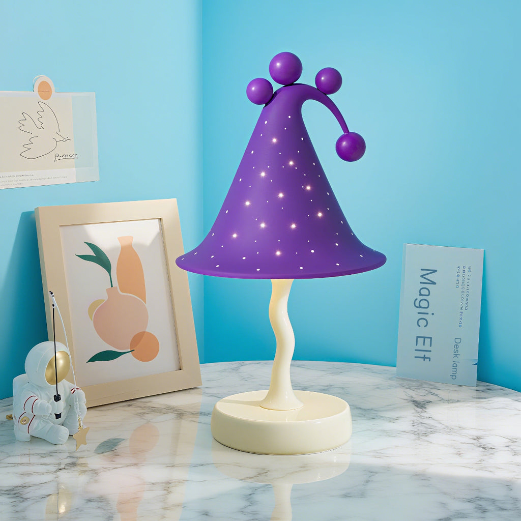Children's desk lamp with star design - QianLai Lighting Fixtures Store