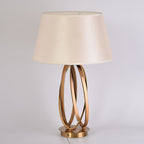 Elegant And Chic Golden Interwoven Table Lamp