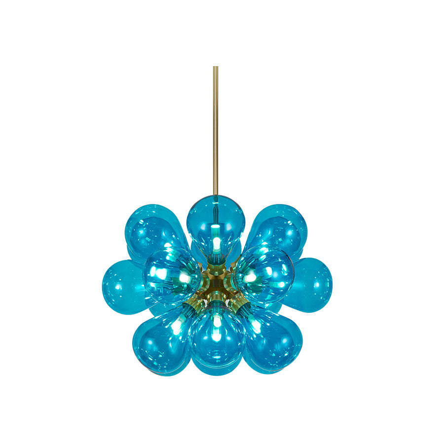 Colorful Bubble Glass Chandelier