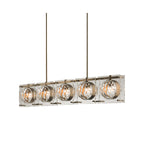 Modern Chandeliers With Glass Lampshade