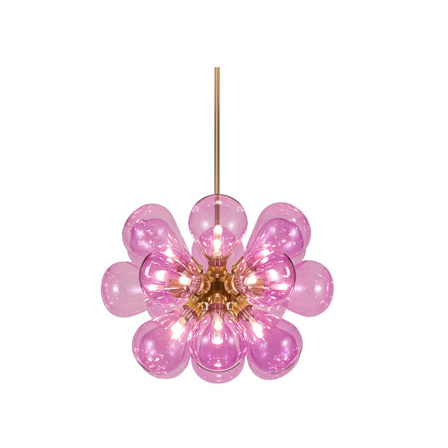 Colorful Bubble Glass Chandelier