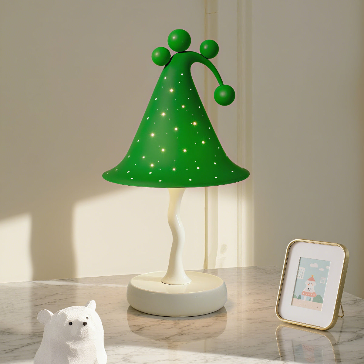 Children's desk lamp with star design - QianLai Lighting Fixtures Store