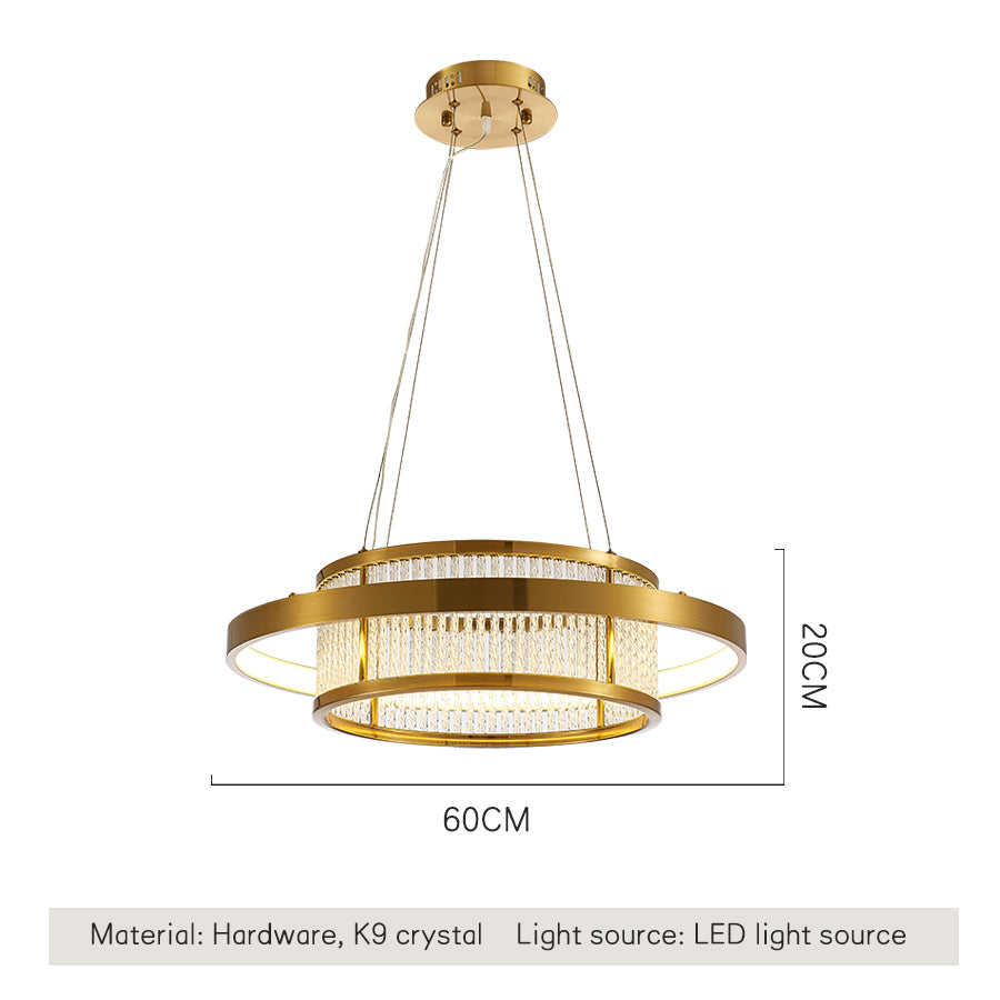 Luxury Crystal Ring Chandelier